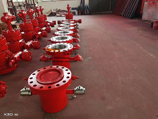 محفظه سر محفظه سر چاه فورج 3000 Psi 11 اینچ X 9 5/8 اینچ SOW X 7 اینچ AA PU PSL2 PR2