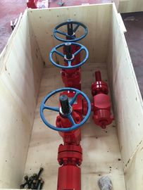 کریسمس Ting 600 Wing Wellhead و Single Wing Wellhead Standard Standard API 6A Standard Series